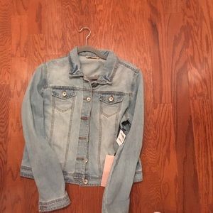 Denim Jacket NWT LG